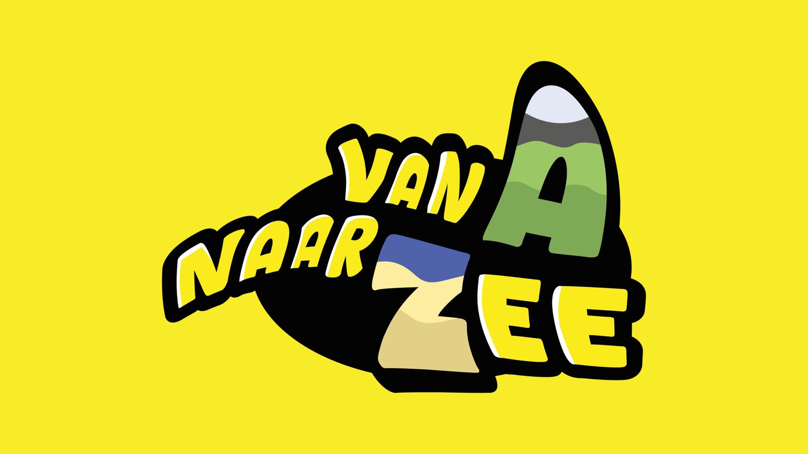 Titelbeeld van Van A naar Zee