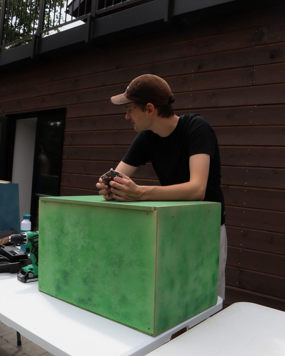 Een opdracht met de groene kist