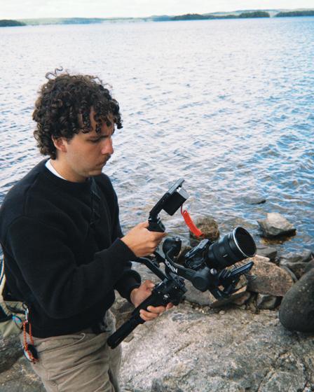 Filmen aan het meer voor Bara Du