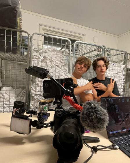 Materiaal klaar voor Survival Coppens