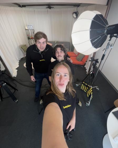 Selfie in de studio van Vulnera