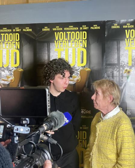 Interview op de première van Voltooid Verleden Tijd